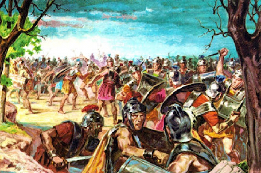 Век нашествия галлов. Битва при Филиппах 42 г до н.э. -  42 Году до н. э.в битве при Филиппах в Македонии.. Битва при Филиппах в Риме.